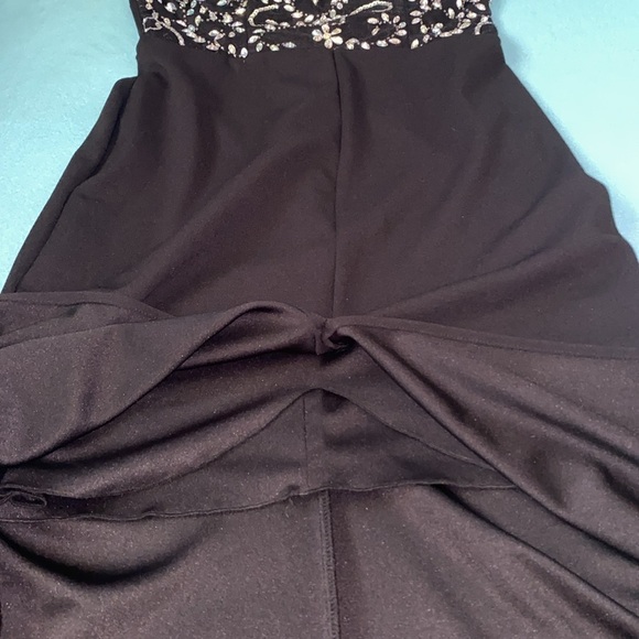 B. DARLIN jewel embellished formal prom evening fit to flare maxi size 11 / 12 - Picture 5 of 12